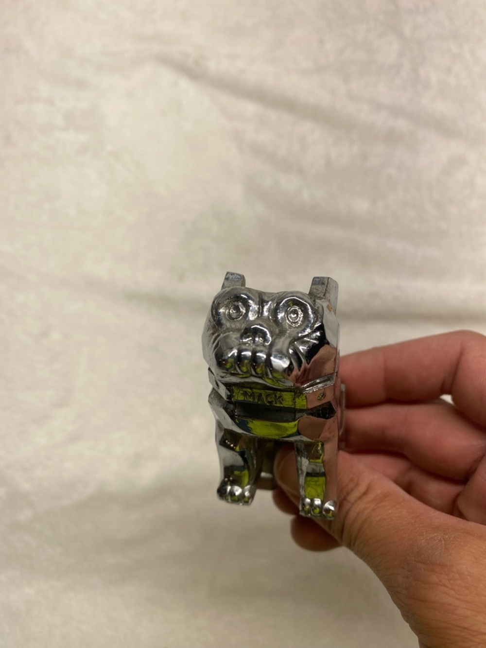 vintage mack truck bulldog hood ornament Mini
